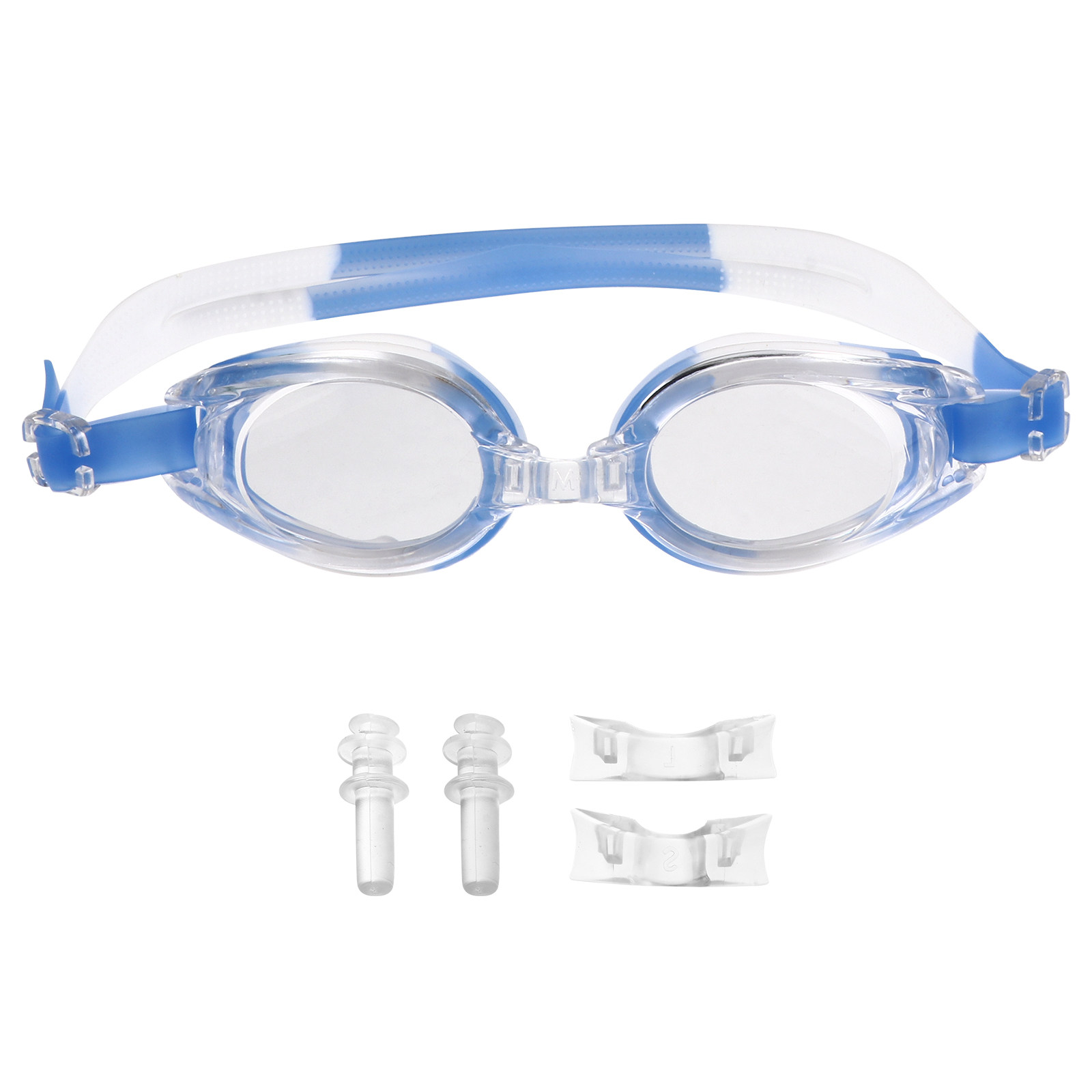 Swimming Goggles Anti Fog - Erwachsenen-Anti-Fog-Schwimmbrille für Männer und Frauen, kleiner