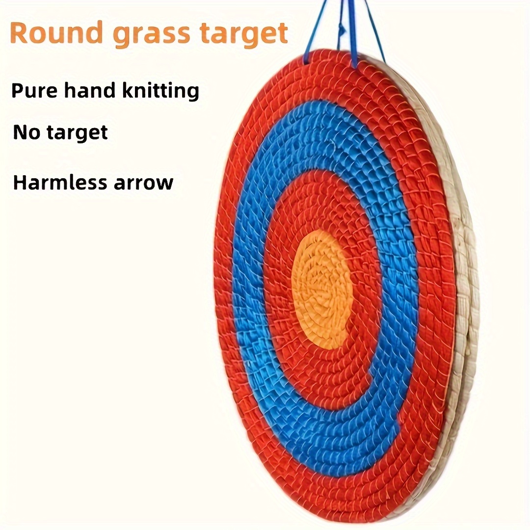 Sports Equipment Archery - Langlebiges Bogenschießziel, robustes, mehrfarbiges Gras-Bogenschießziel |