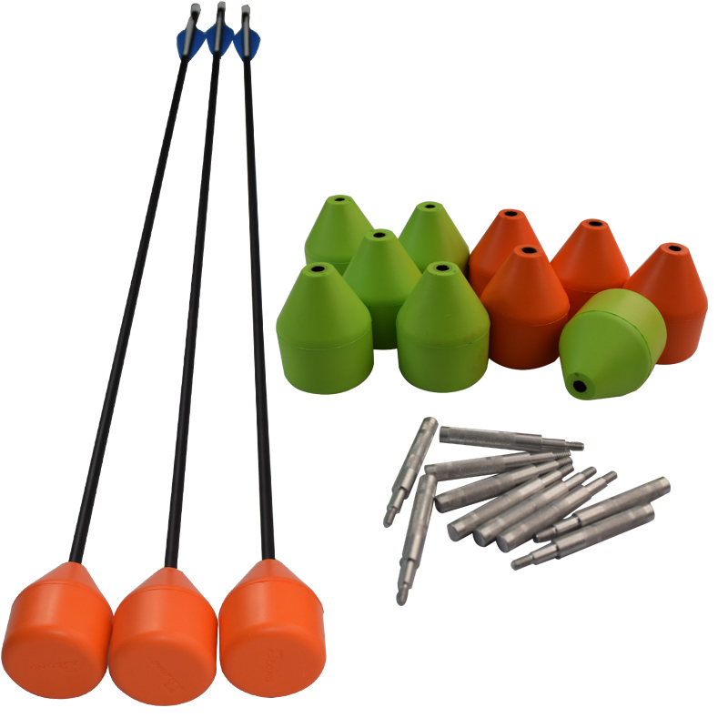 Sports Equipment Archery - 6 Stück Sicherheits-Schaumstoff-PU-Pfeilspitzen für Indoor- und