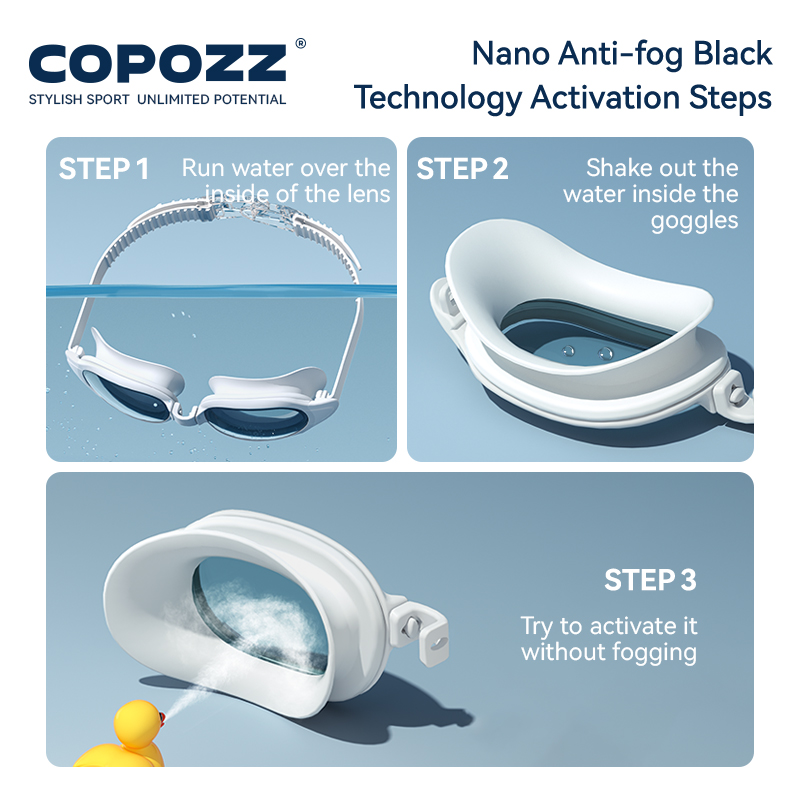 COPOZZ Myopie-Schwimmbrille, m – Swimming Goggles Anti Fog Bewertung und Preis