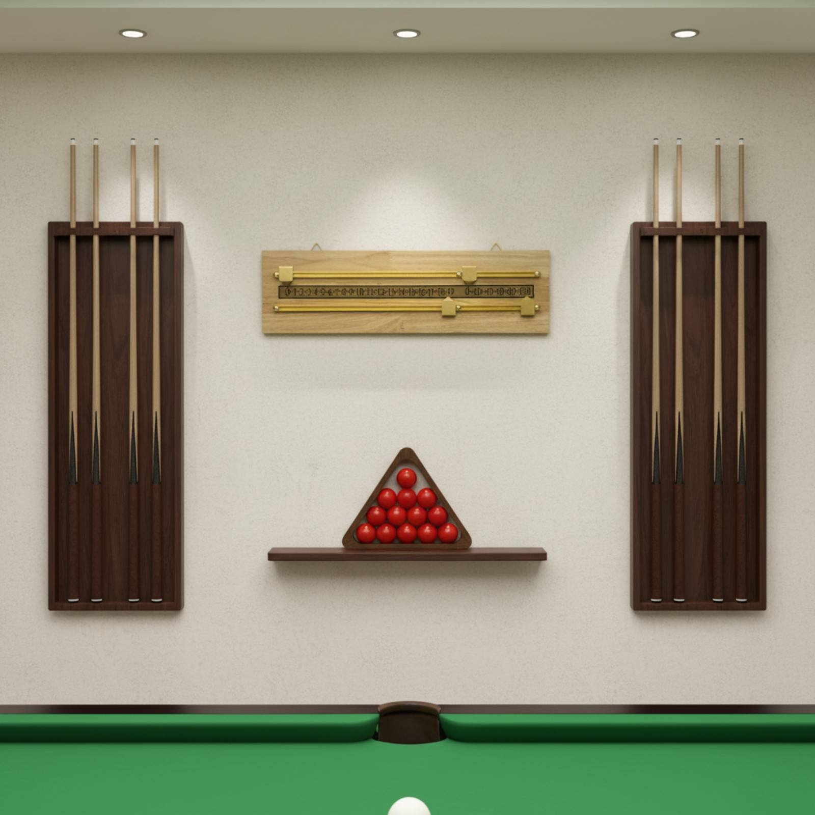 Hölzerne Billard-Anzeigetafel  – Sports Equipment Game Bewertung und Preis