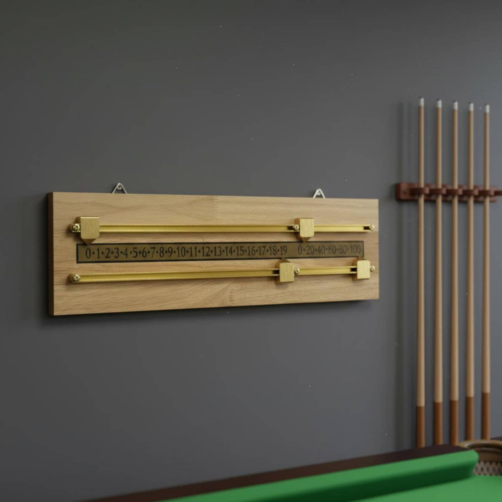 Hölzerne Billard-Anzeigetafel  – Sports Equipment Game Bewertung und Preis