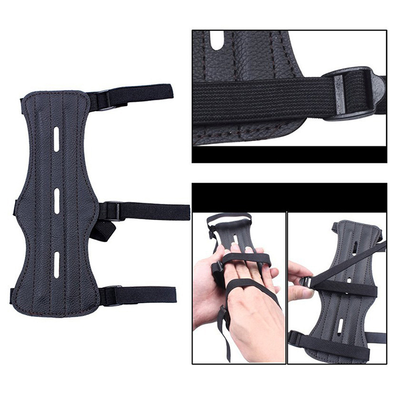 Neuer 3-Riemen-Unterarmschutz  – Sports Equipment Archery Bewertung und Preis