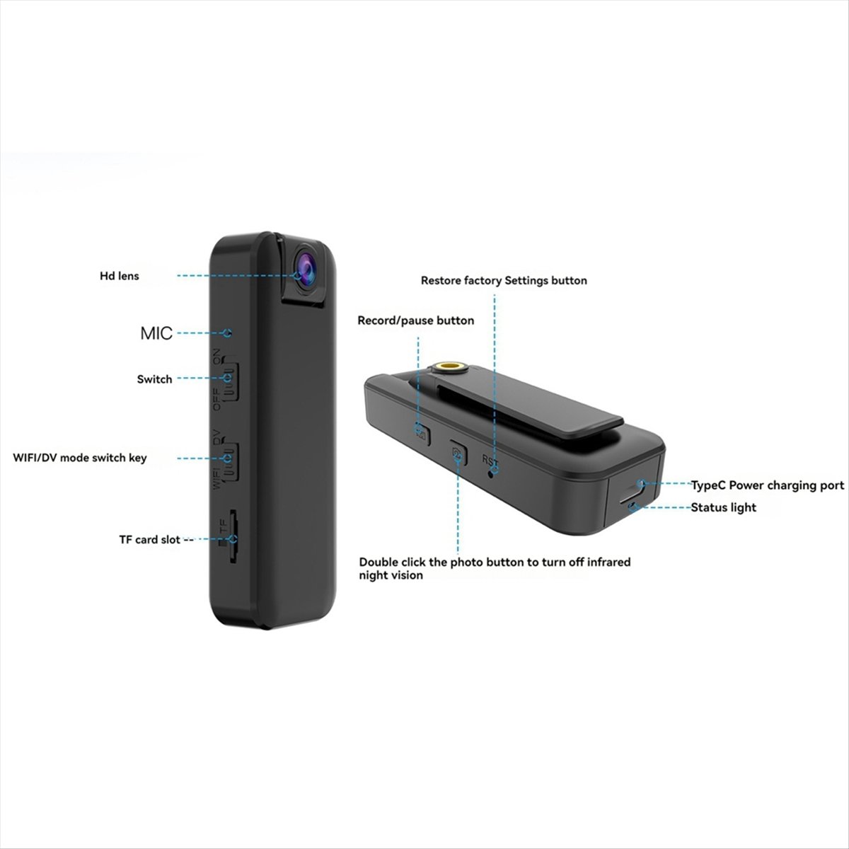 NEUE WIFI Tragbare Recorder HD – Sports Equipment Video Bewertung und Preis