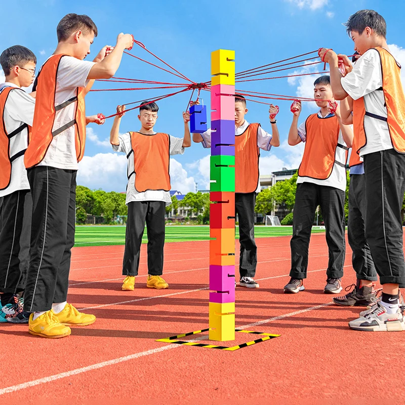 Teamarbeit-Spiele, Turmbau, Ou – Sports Equipment Company Bewertung und Preis