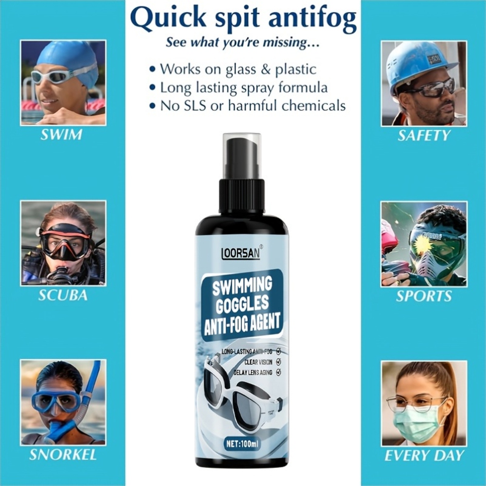 LOORSAN 100ML Anti-Beschlag-Sp – Swimming Goggles Anti Fog Bewertung und Preis